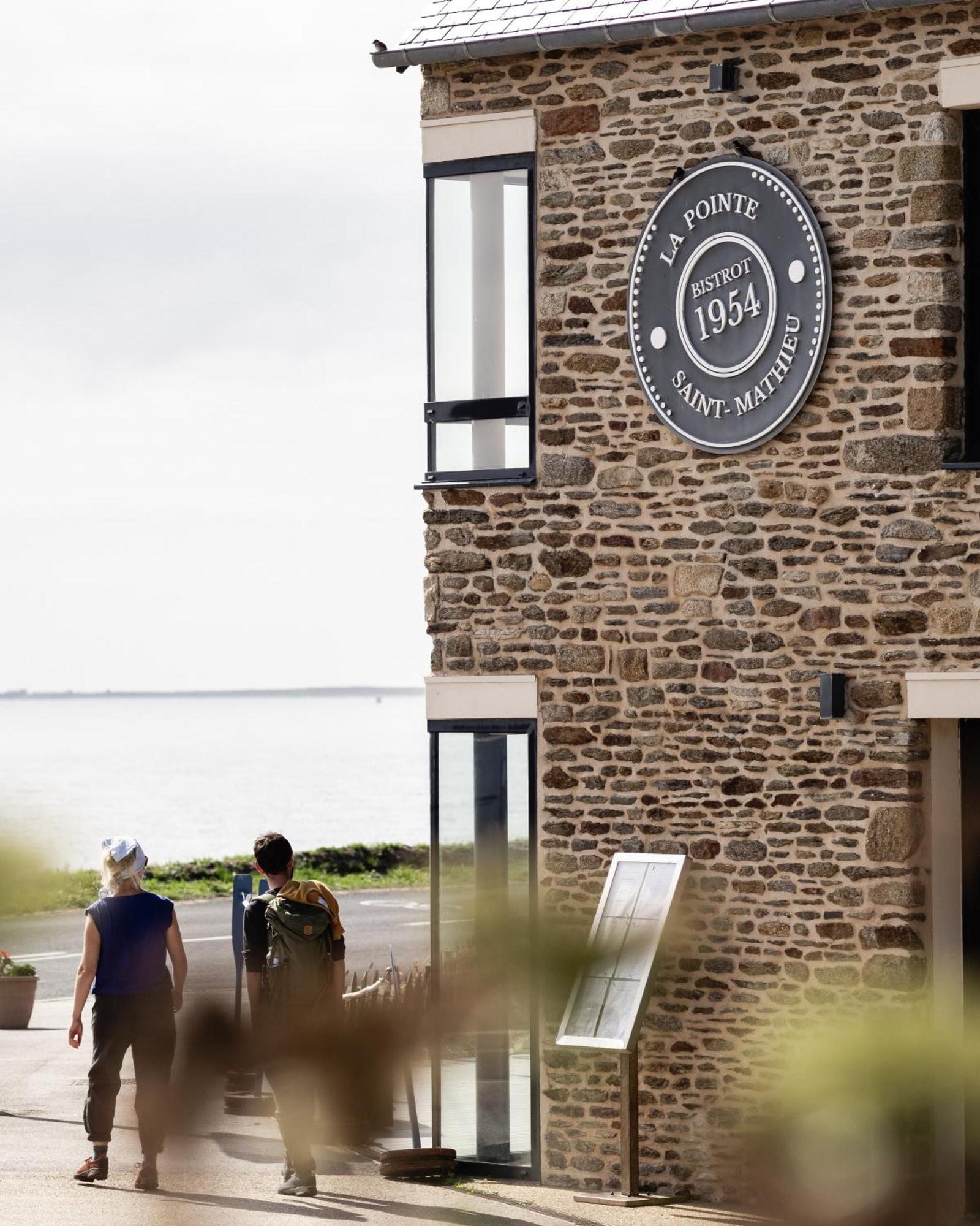 Hostellerie De La Pointe Saint-Mathieu - Spa & Restaurant Plougonvelin Exterior foto